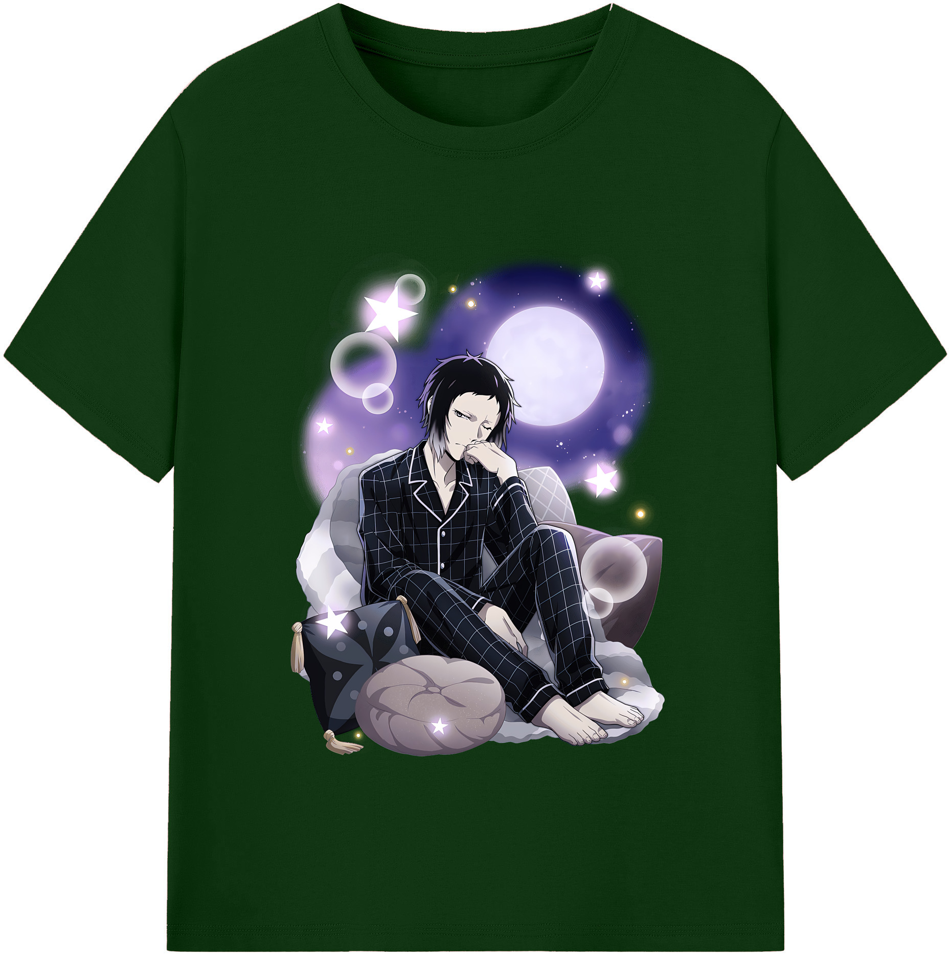 （画像用） 文豪ストレイドッグス Bungo Stray Dogs 綿100％半袖Tシャツ（フロントプリント）